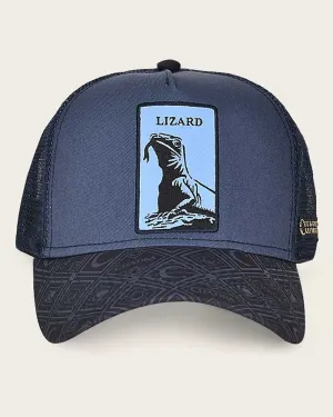0LIZARD Blue Cuadra Cap