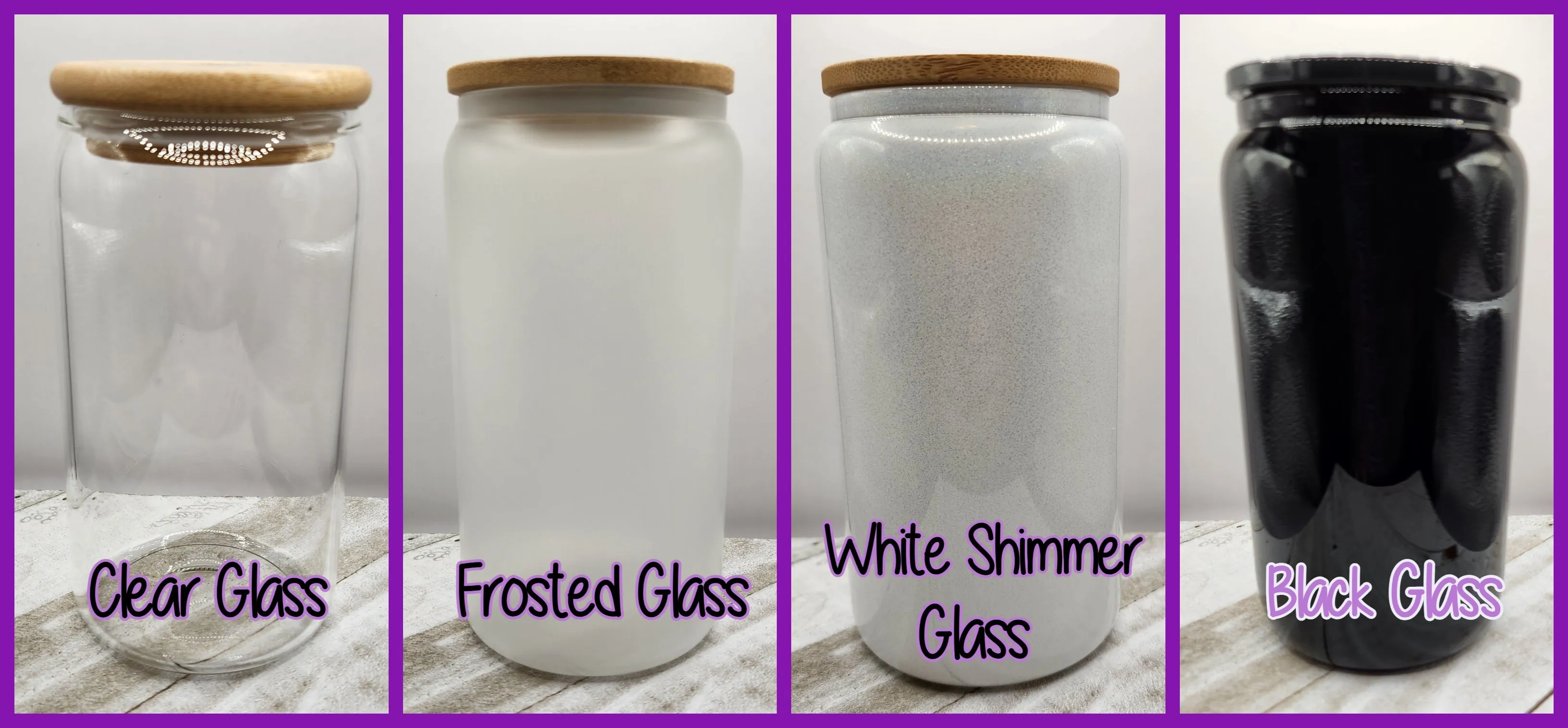 16oz Glass or Plastic Cup-Summer Flowers SM