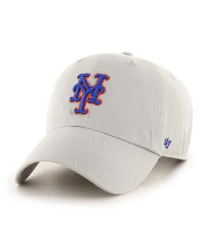 47 New York Mets Clean Up Baseball Cap, Gray