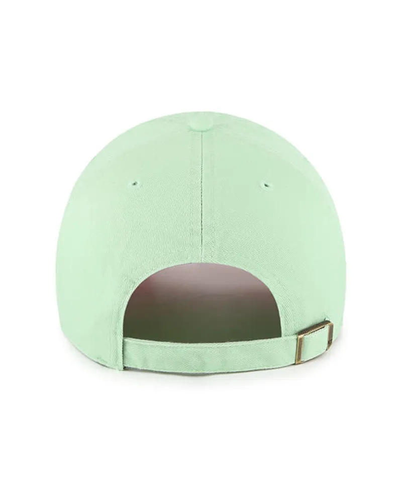 47 New York Yankees Ballpark Clean Up Dad Hat Baseball Cap - Hemlock/Pink