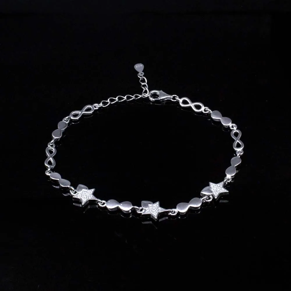 925 Sterling Silver Bracelet for Girls