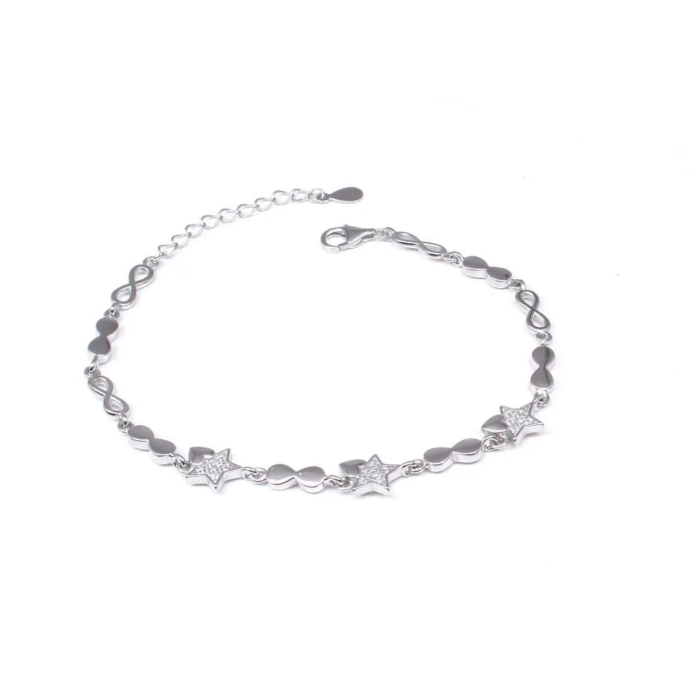925 Sterling Silver Bracelet for Girls