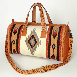 ADBG870C American Darling Hand Tooled Saddle Blanket Genuine Leather Women Bag Western Handbag Purse