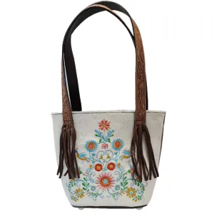 ADBGA281C American Darling Saddle Blanket Genuine Leather Women Bag Western Handbag Purse