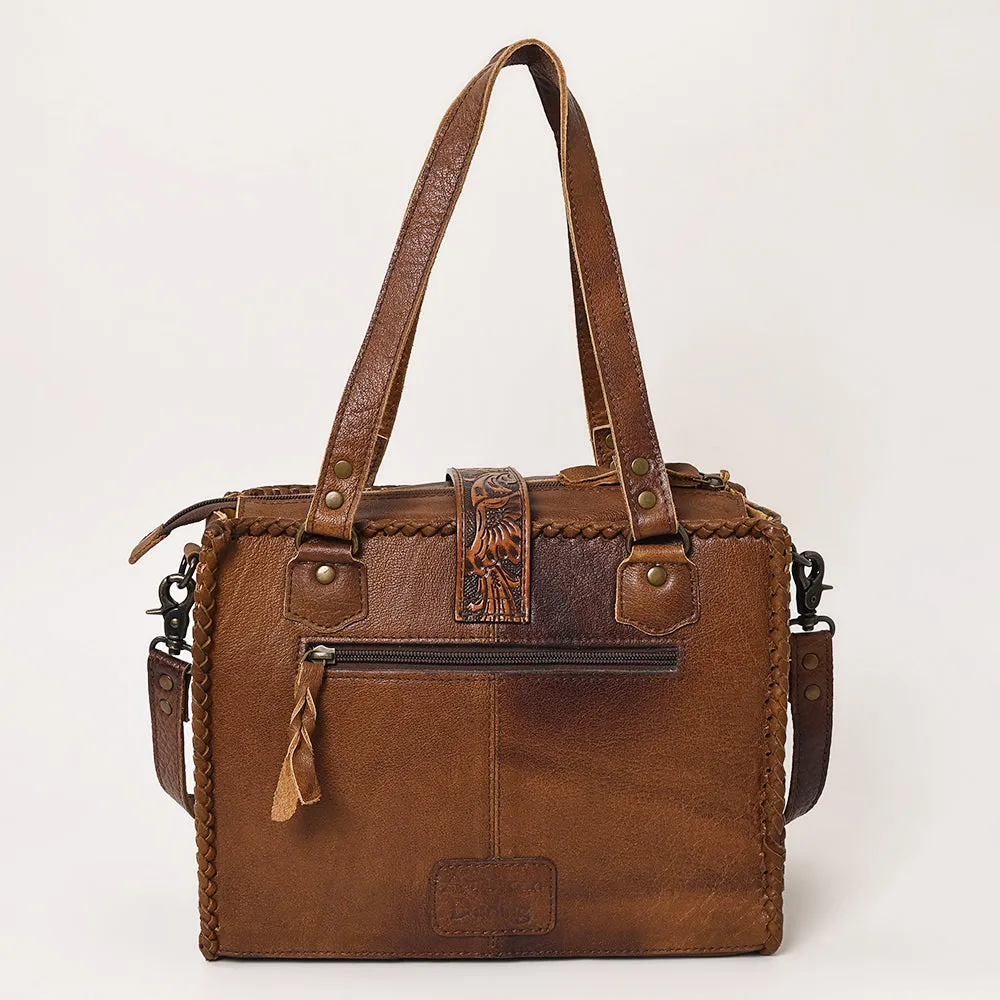 American Darling ADBG591 Tote Hair-On Genuine Leather Women Bag Western Handbag Purse