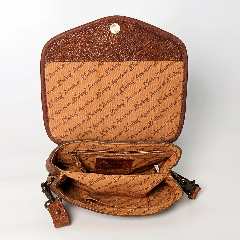 American Darling ADBGZ432A Cross Body Genuine Leather women bag western handbag purse