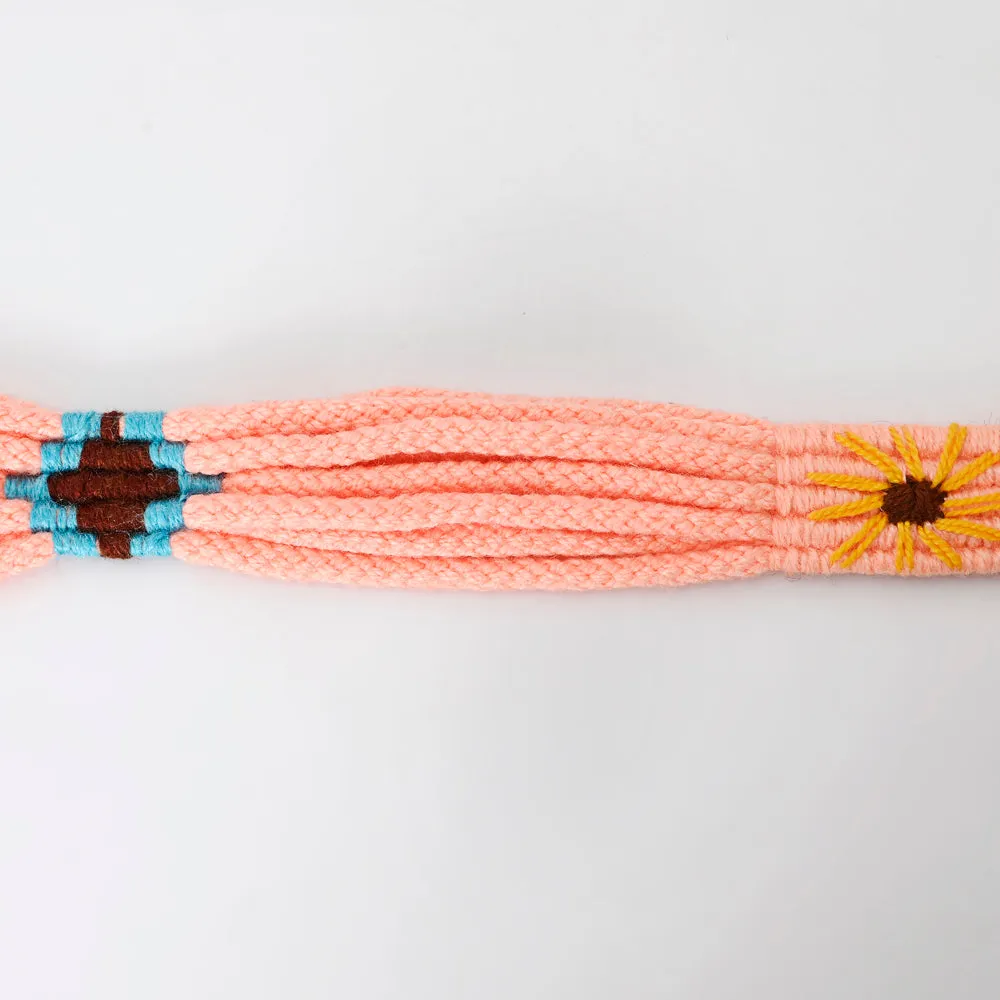 American Darling ADWSX106 Hand braided Wool strand Crossbody Handle Strap For Bags