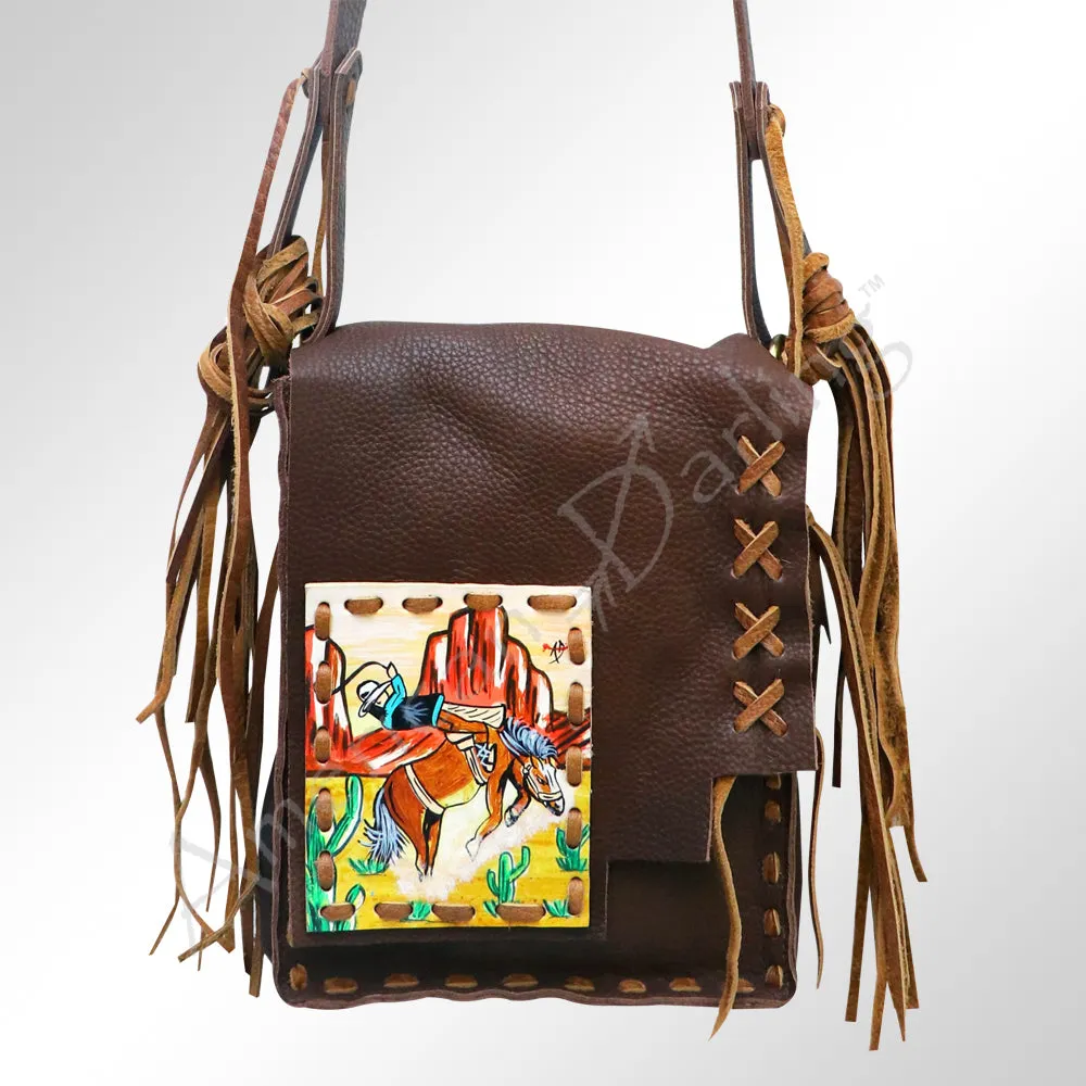 American Darling Cross Body Genuine Leather women bag western handbag purse
