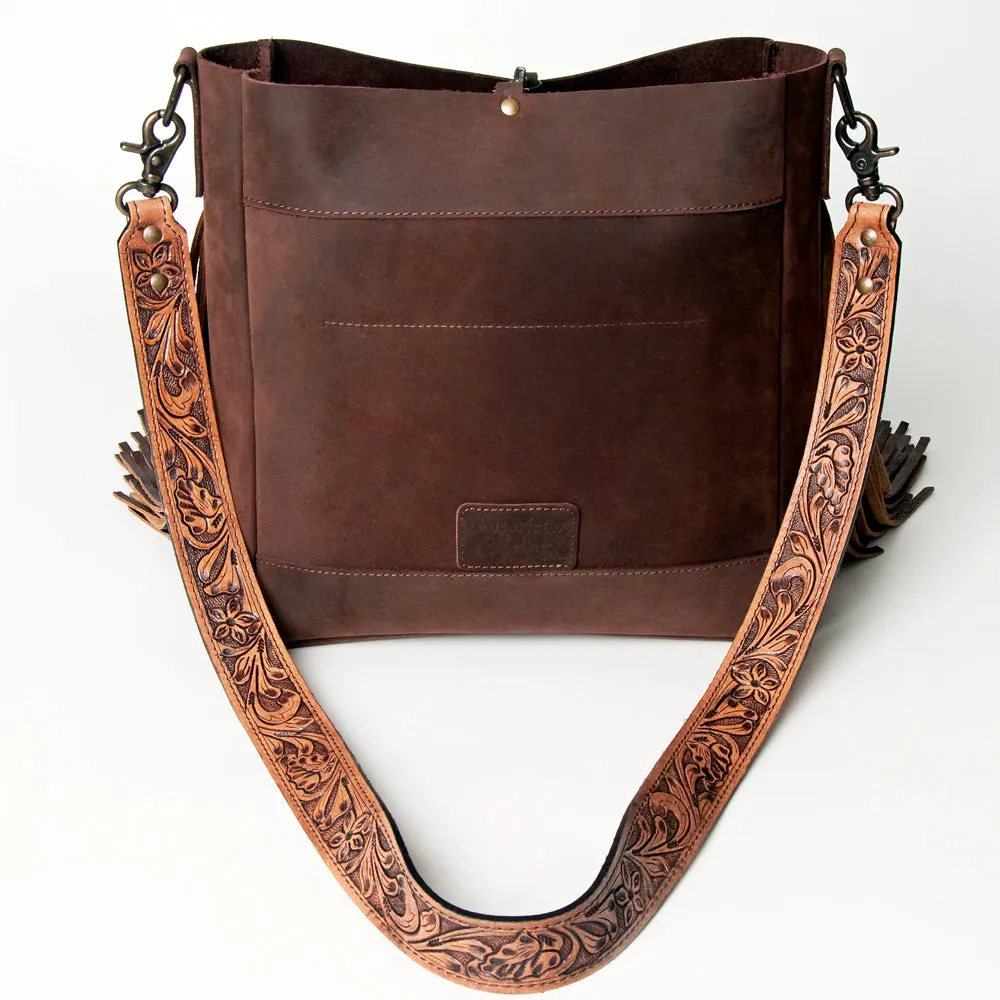 American Darling CROSSBODY Upcycled Wool Genuine Leather women bag western handbag purse