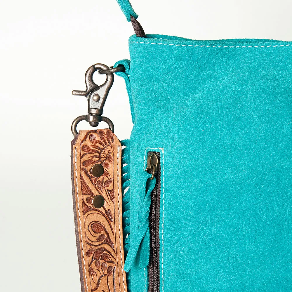 American Darling Messenger Hand Tooled Genuine Leather Western Women Bag Handbag Purse | Cute Messenger Bag | Leather Messenger Bag | Messenger Purse