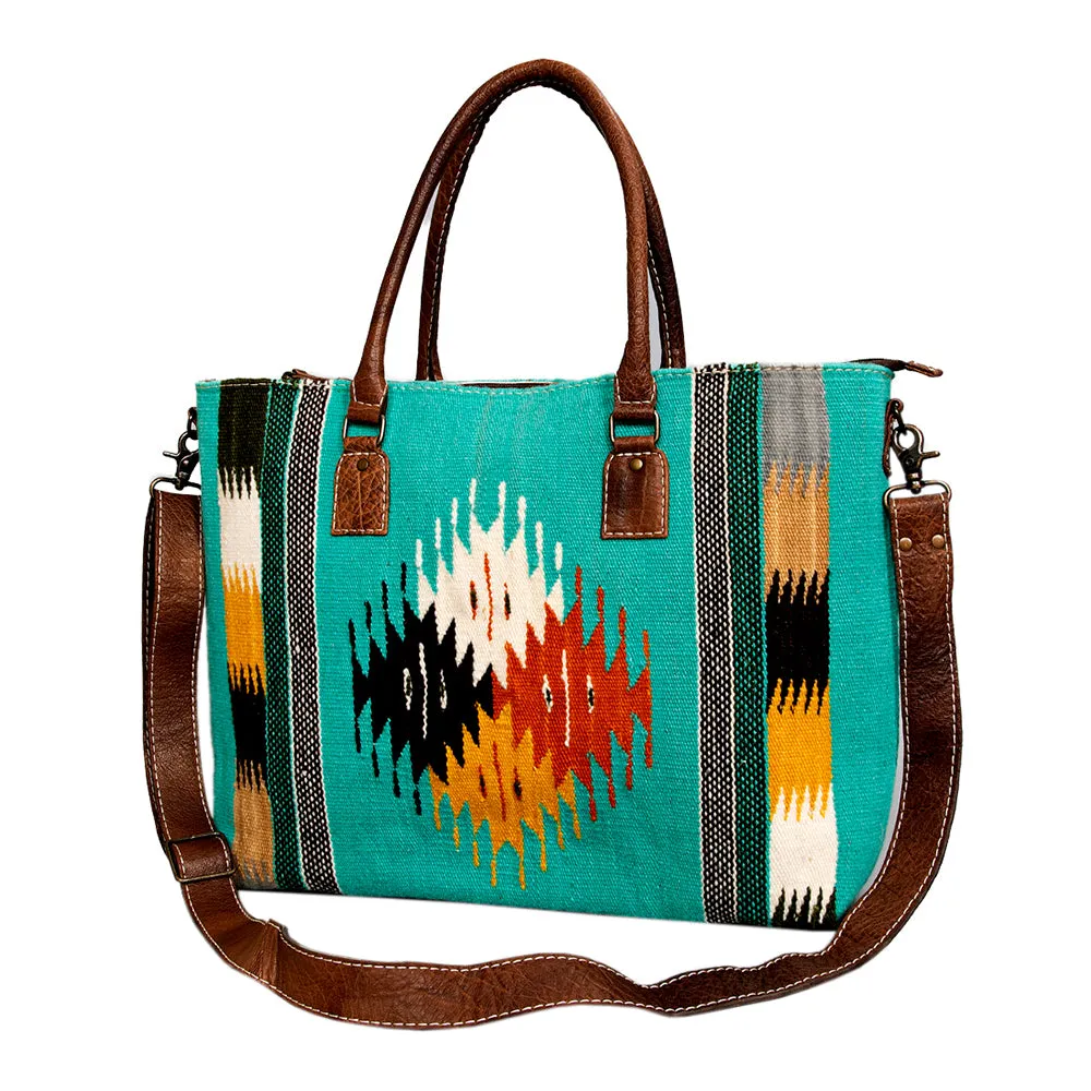 American Darling Tote Saddle Blanket Genuine Leather women bag western handbag purse