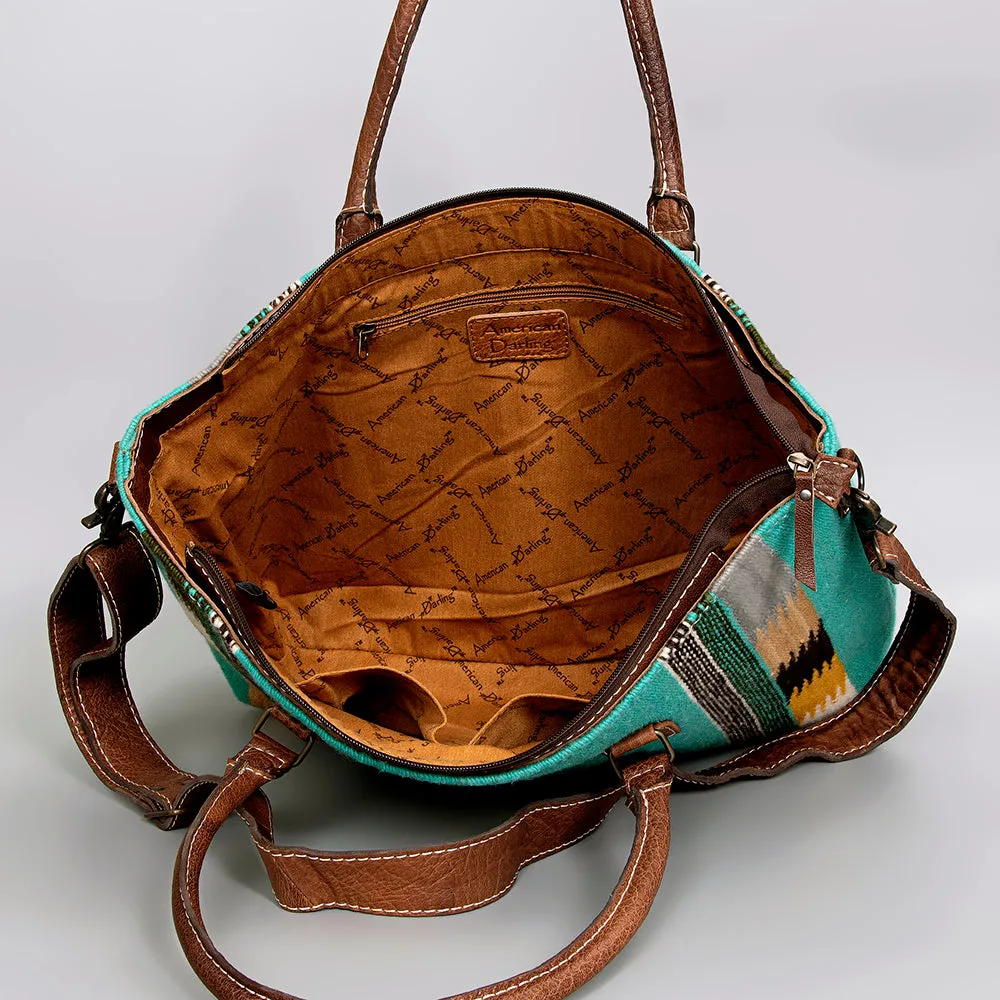 American Darling Tote Saddle Blanket Genuine Leather women bag western handbag purse