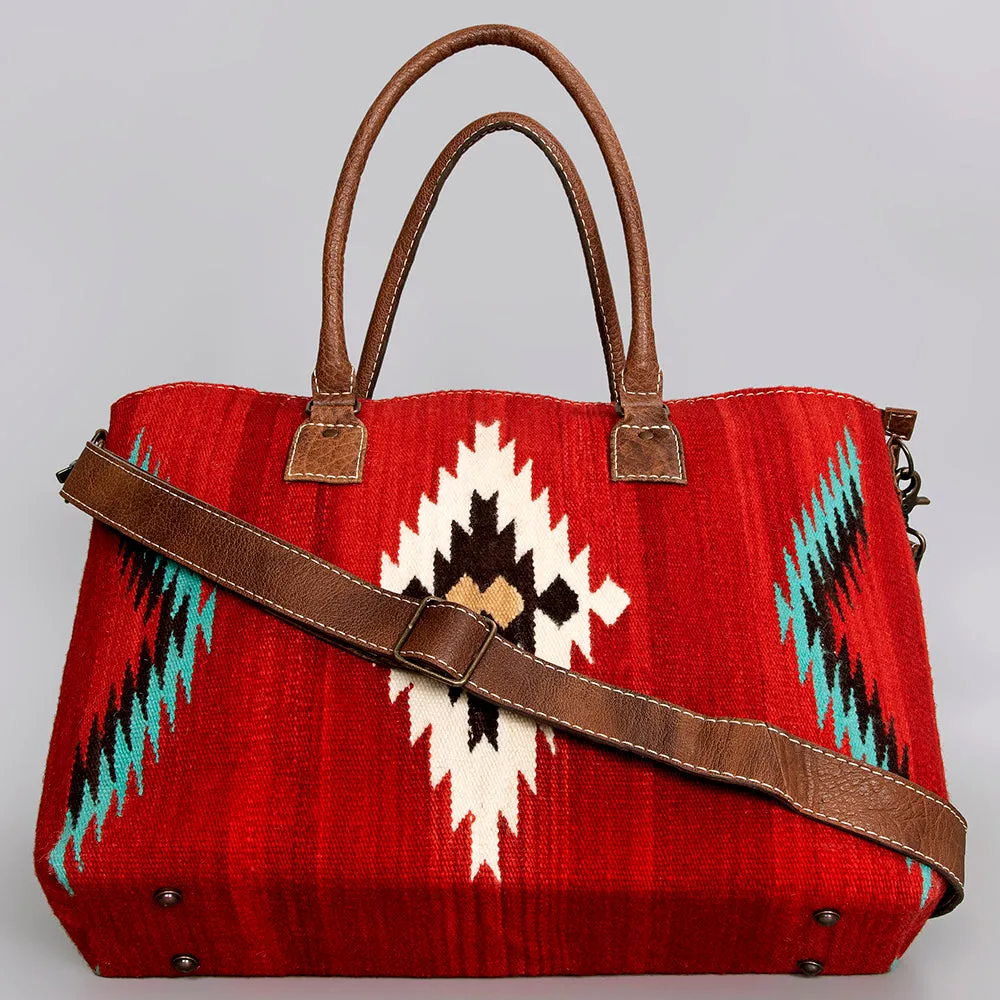 American Darling Tote Saddle Blanket Genuine Leather women bag western handbag purse