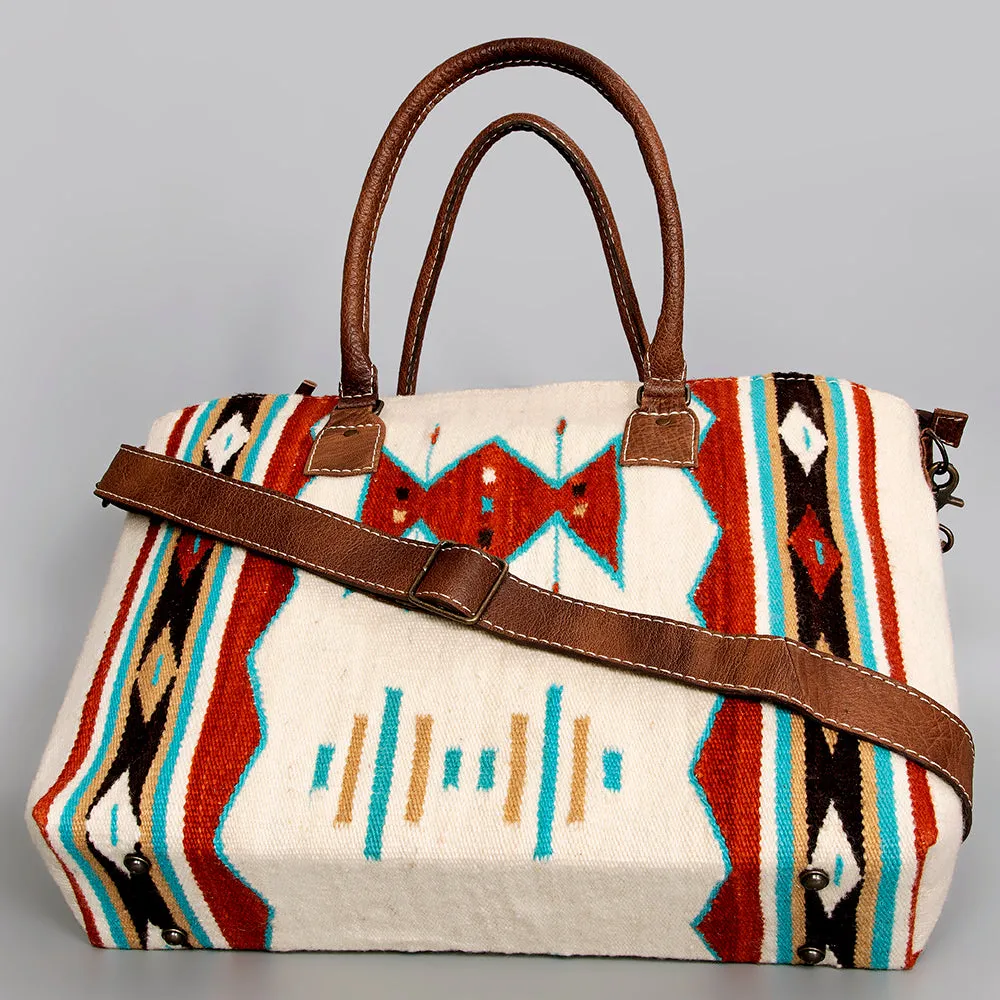 American Darling Tote Saddle Blanket Genuine Leather women bag western handbag purse