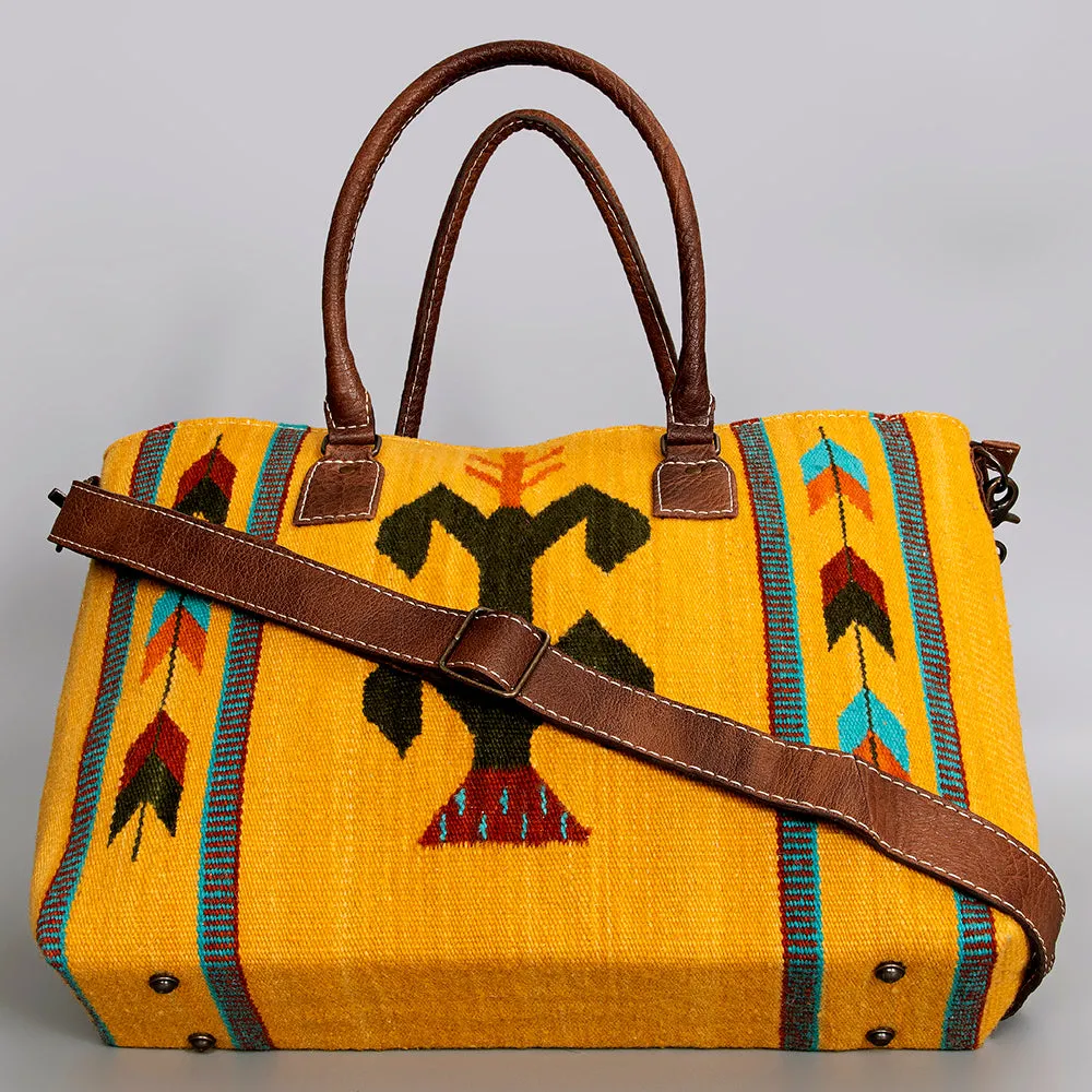 American Darling Tote Saddle Blanket Genuine Leather women bag western handbag purse
