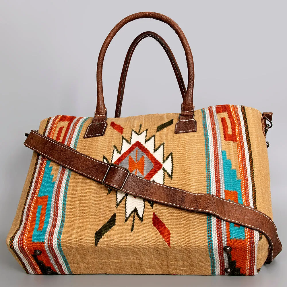 American Darling Tote Saddle Blanket Genuine Leather women bag western handbag purse