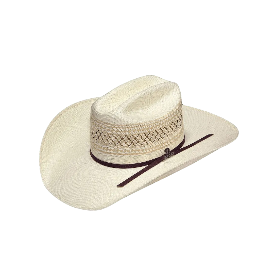 Ariat M&F Men's 20x Ivy 2 Cord Double S Straw Hat
