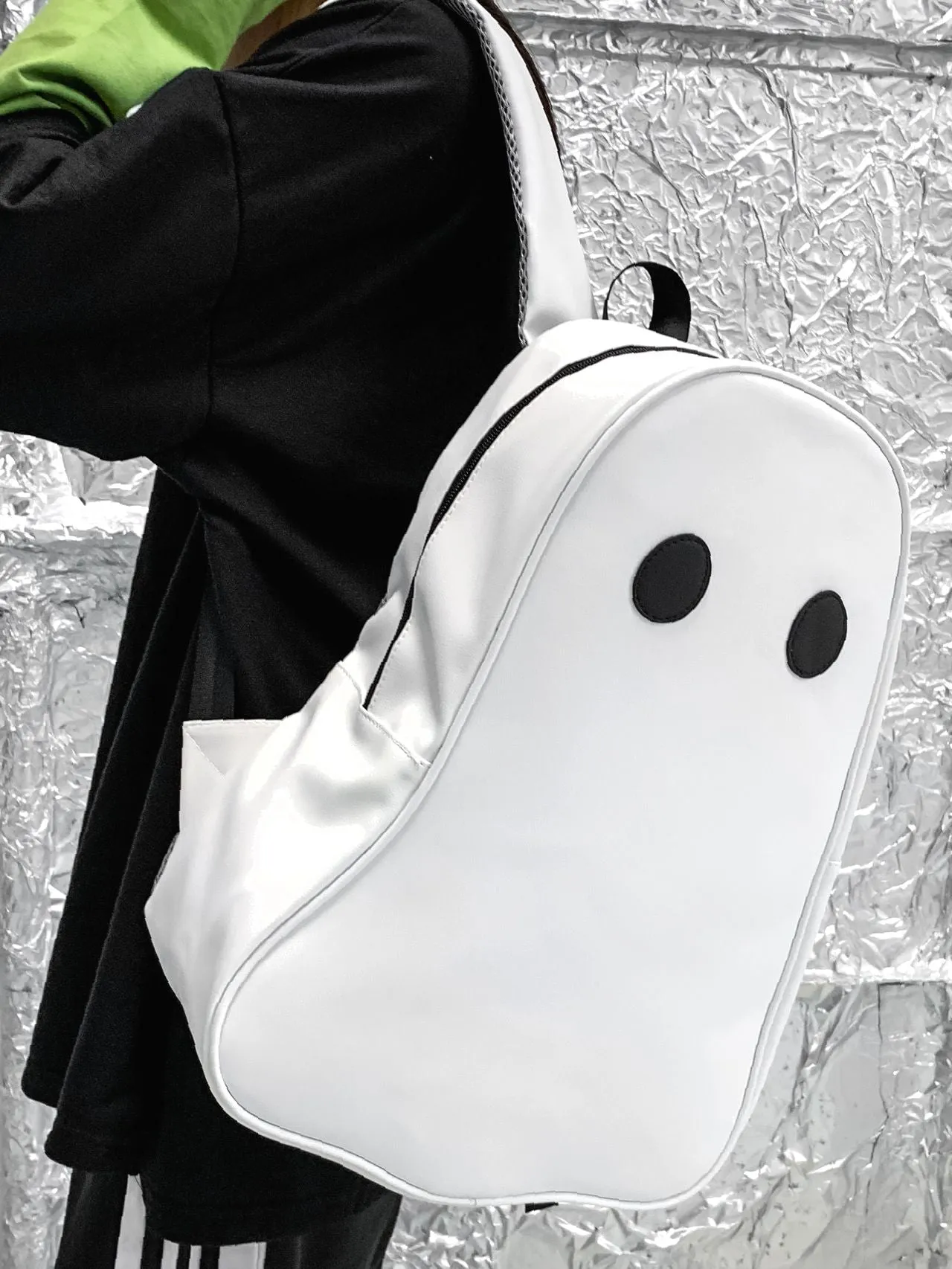 Bag For Love  Cartoon Patched Detail Novelty Bag   Women Backpacks