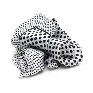 BLACK & WHITE SCARF