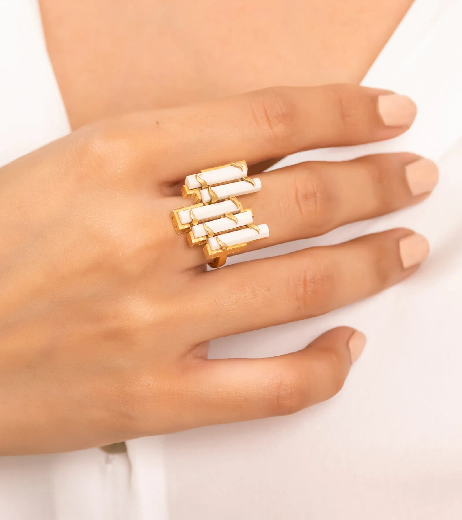Blanca Onyx | Cocktail Ring