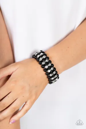 Bracelets Eiffel Tower Elegance - Black B2136