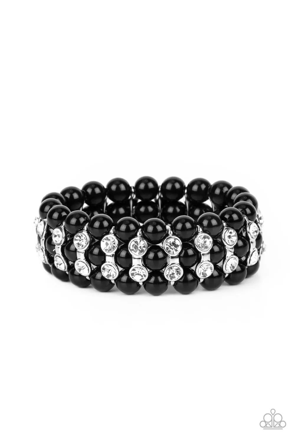Bracelets Eiffel Tower Elegance - Black B2136