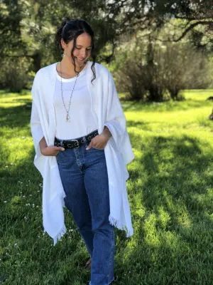 Catalina White Summer Wrap