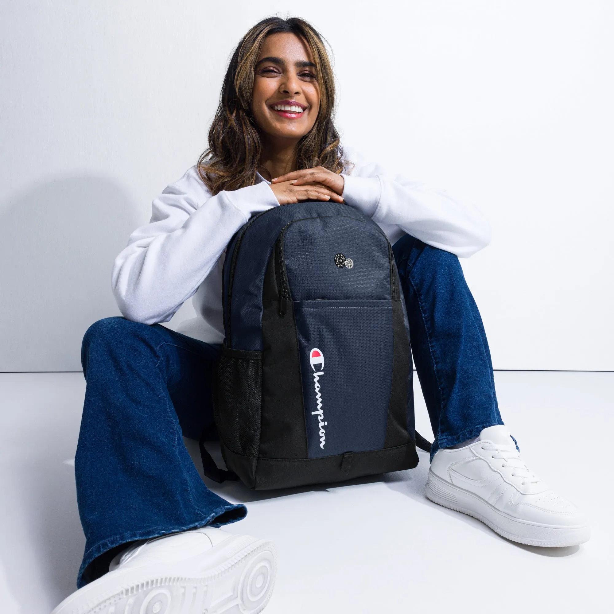 Champion backpack | signature embroidered