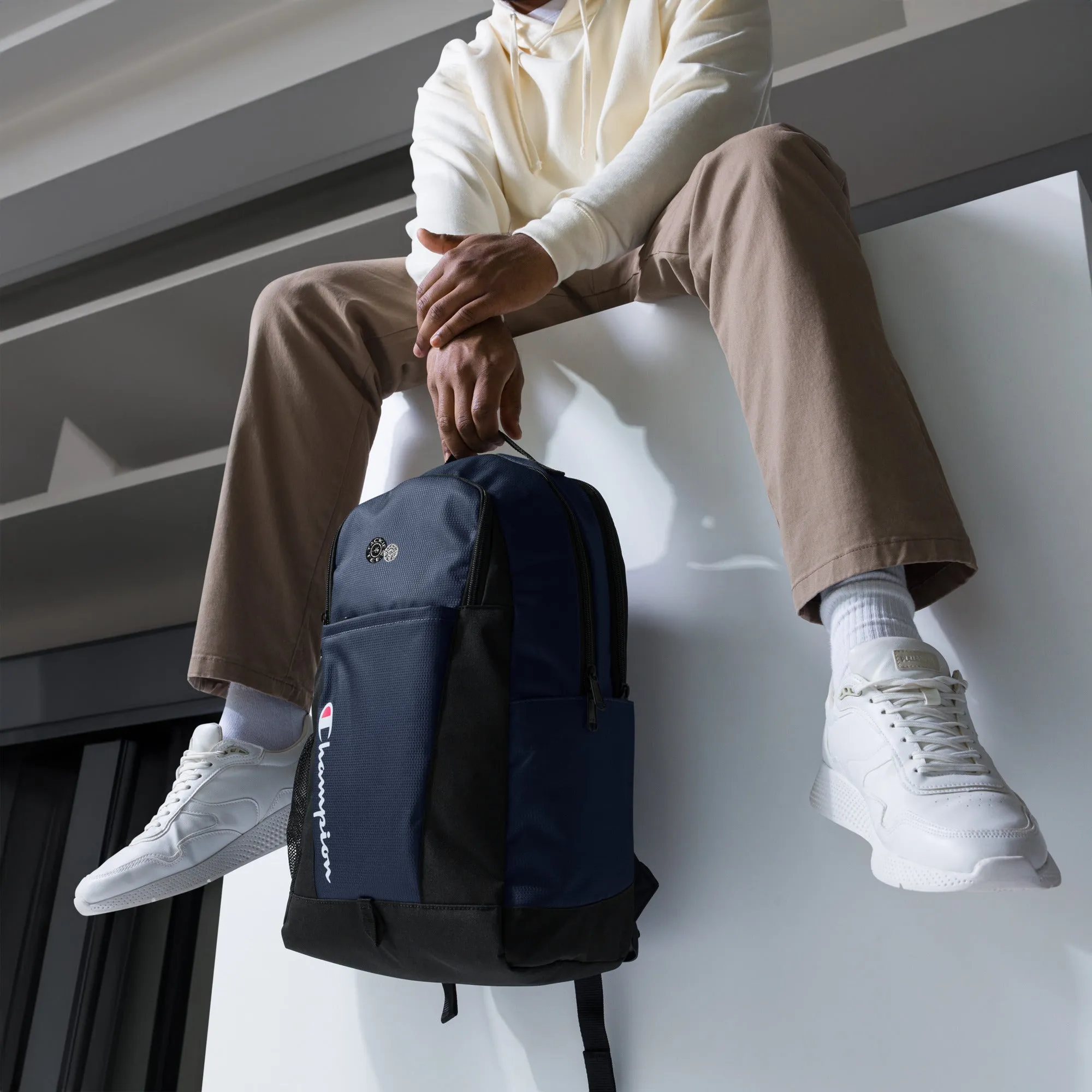 Champion backpack | signature embroidered