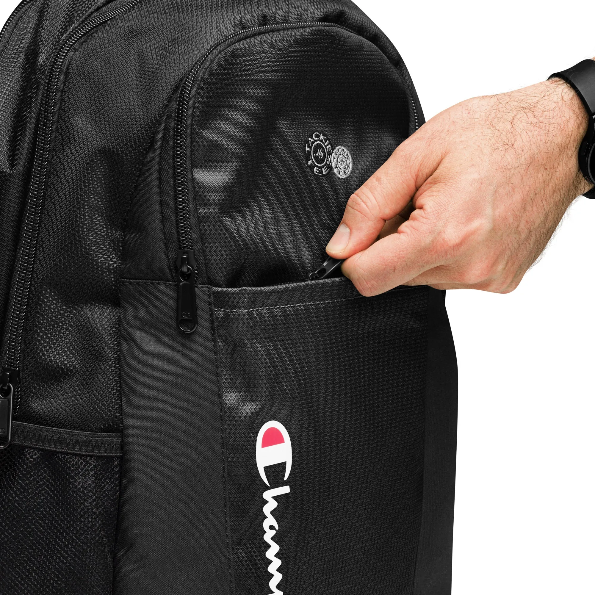 Champion backpack | signature embroidered