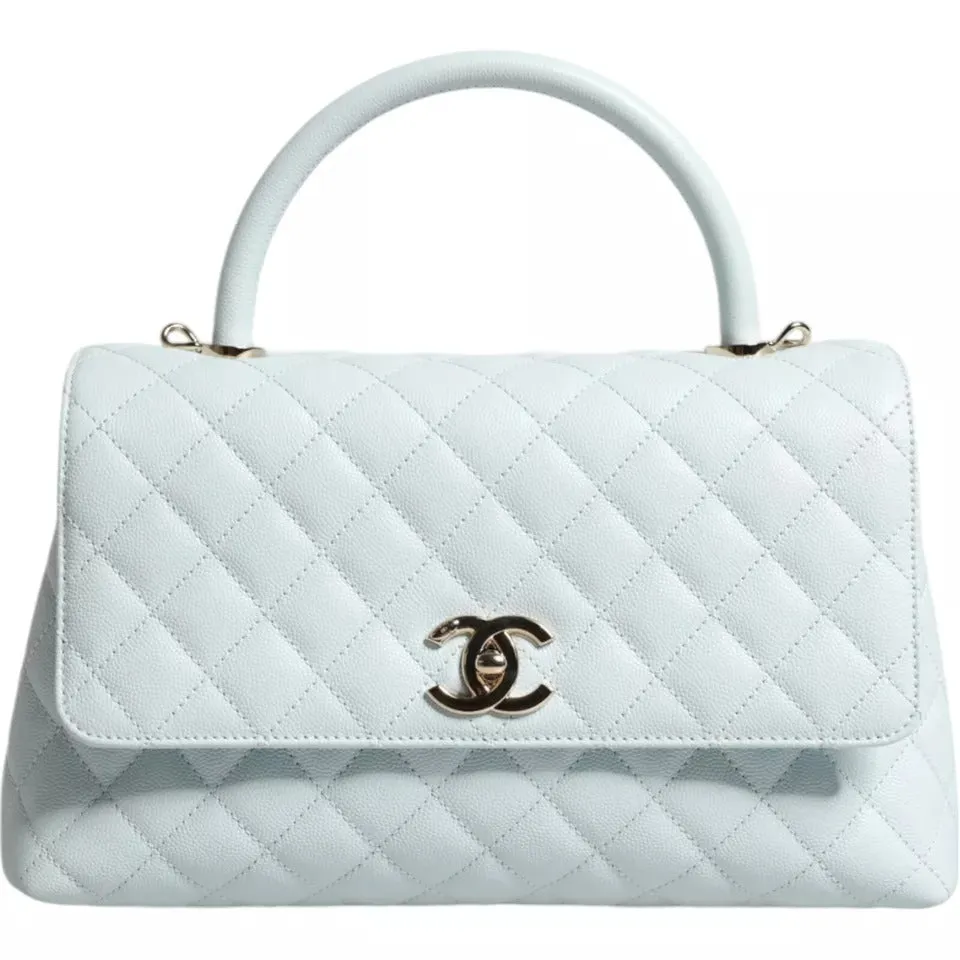 Chanel Coco Handle Medium Lambskin Flap Bag