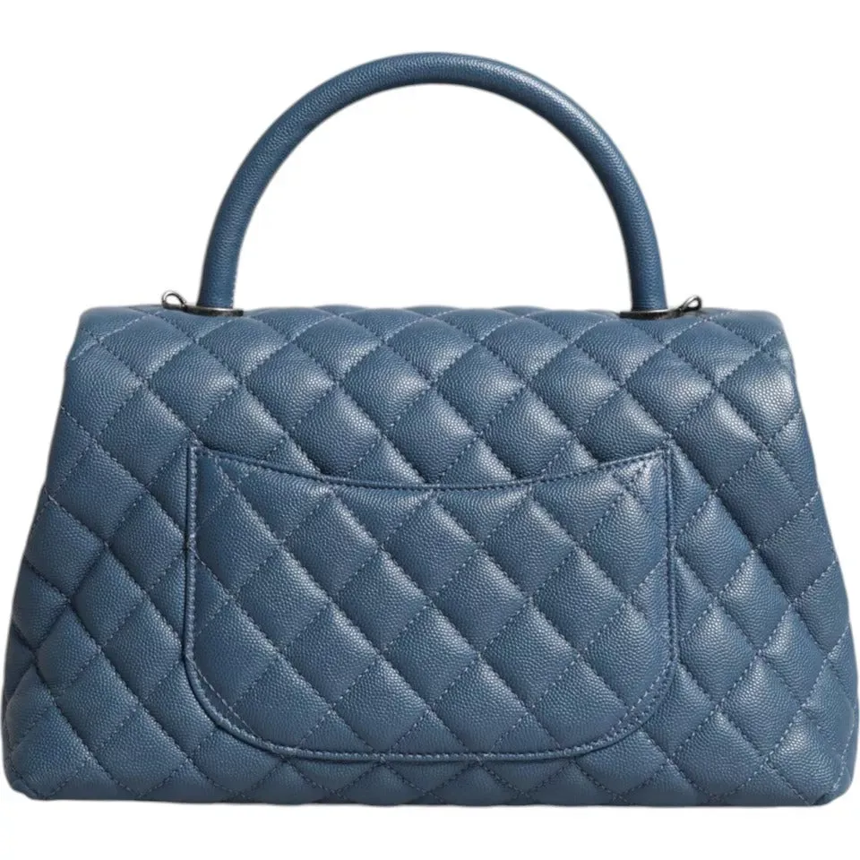 Chanel Lambskin Coco Handle Medium Flap Bag