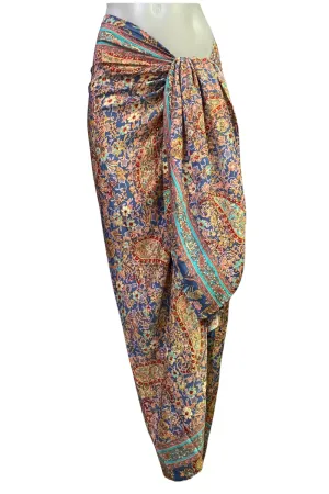 Cienna Design Sarong Paisley Flower Silk Cotton