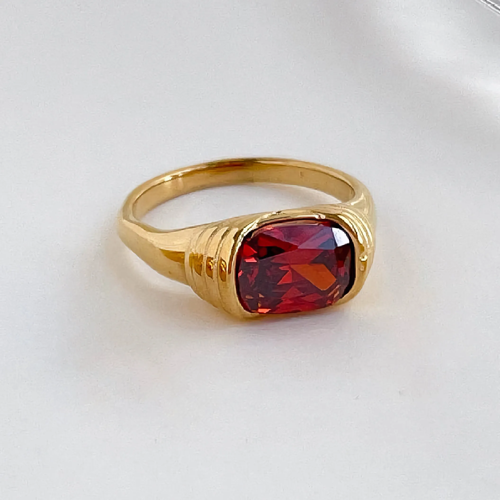 Crimson Heirloom Ring