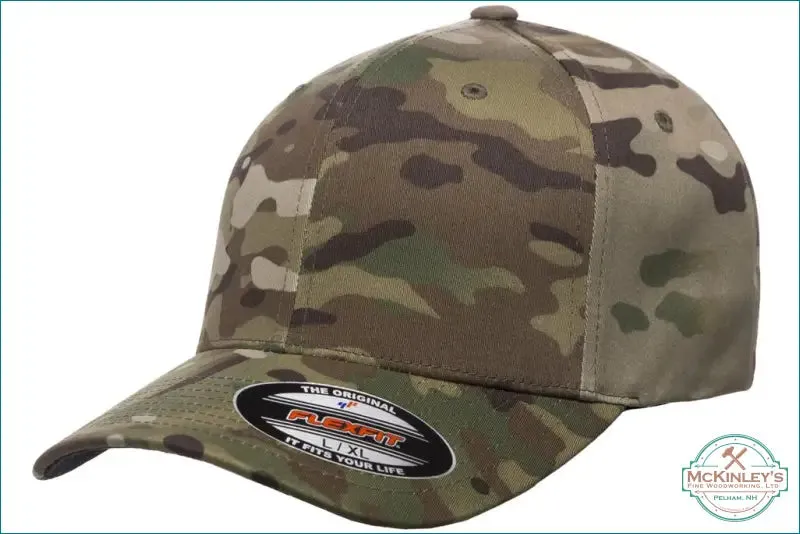 Custom Patch Flexfit Hats - Camo