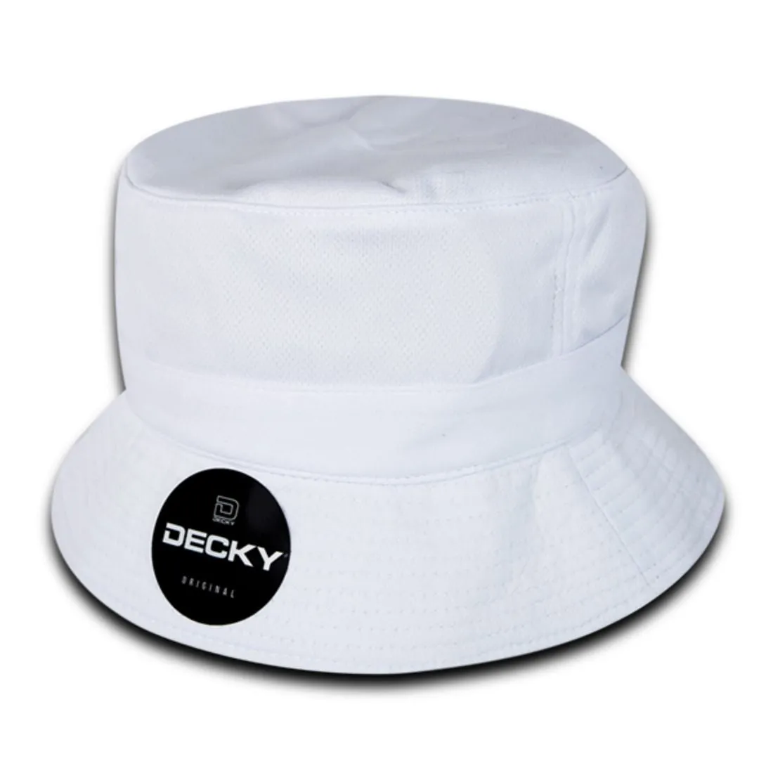 Decky 5110 Mesh Bucket Hats Fisherman Buckets Caps Fishing Cotton Blank