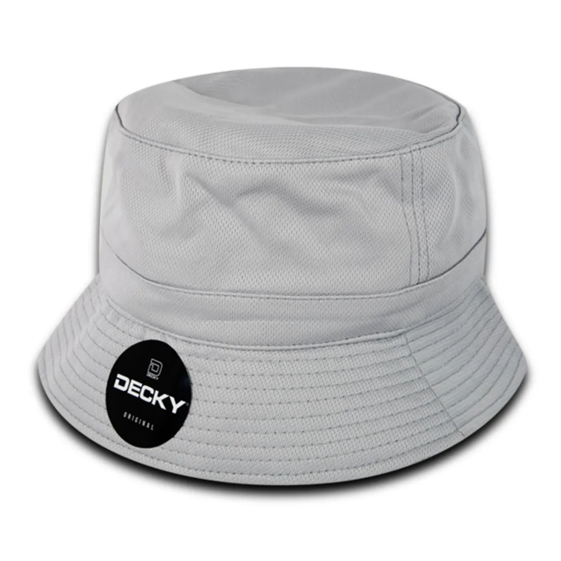 Decky 5110 Mesh Bucket Hats Fisherman Buckets Caps Fishing Cotton Blank