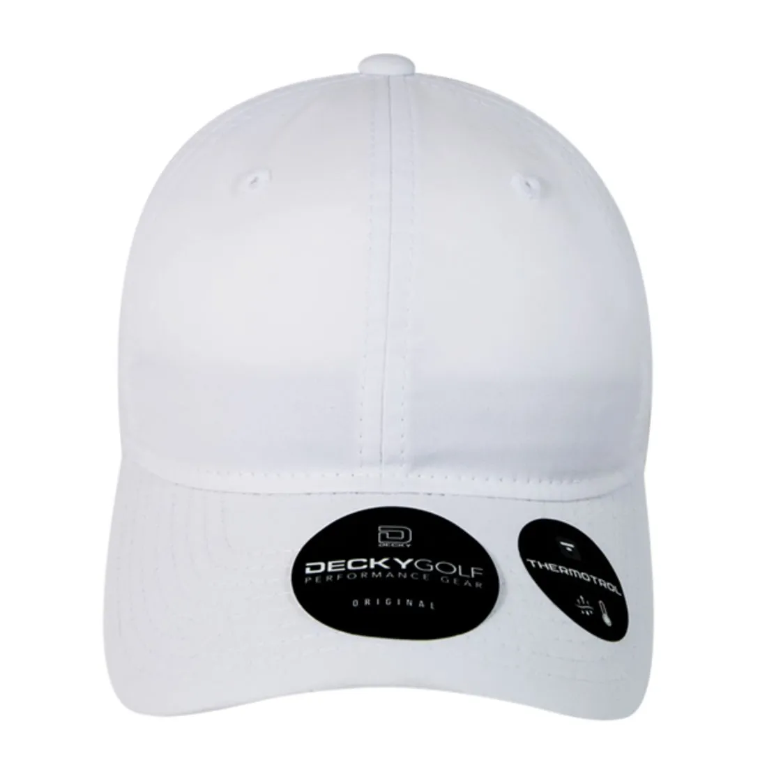 Decky 6405 Sleek H20 Low Crown Hats 6 Panel Curved Bill Relaxed Golf Caps