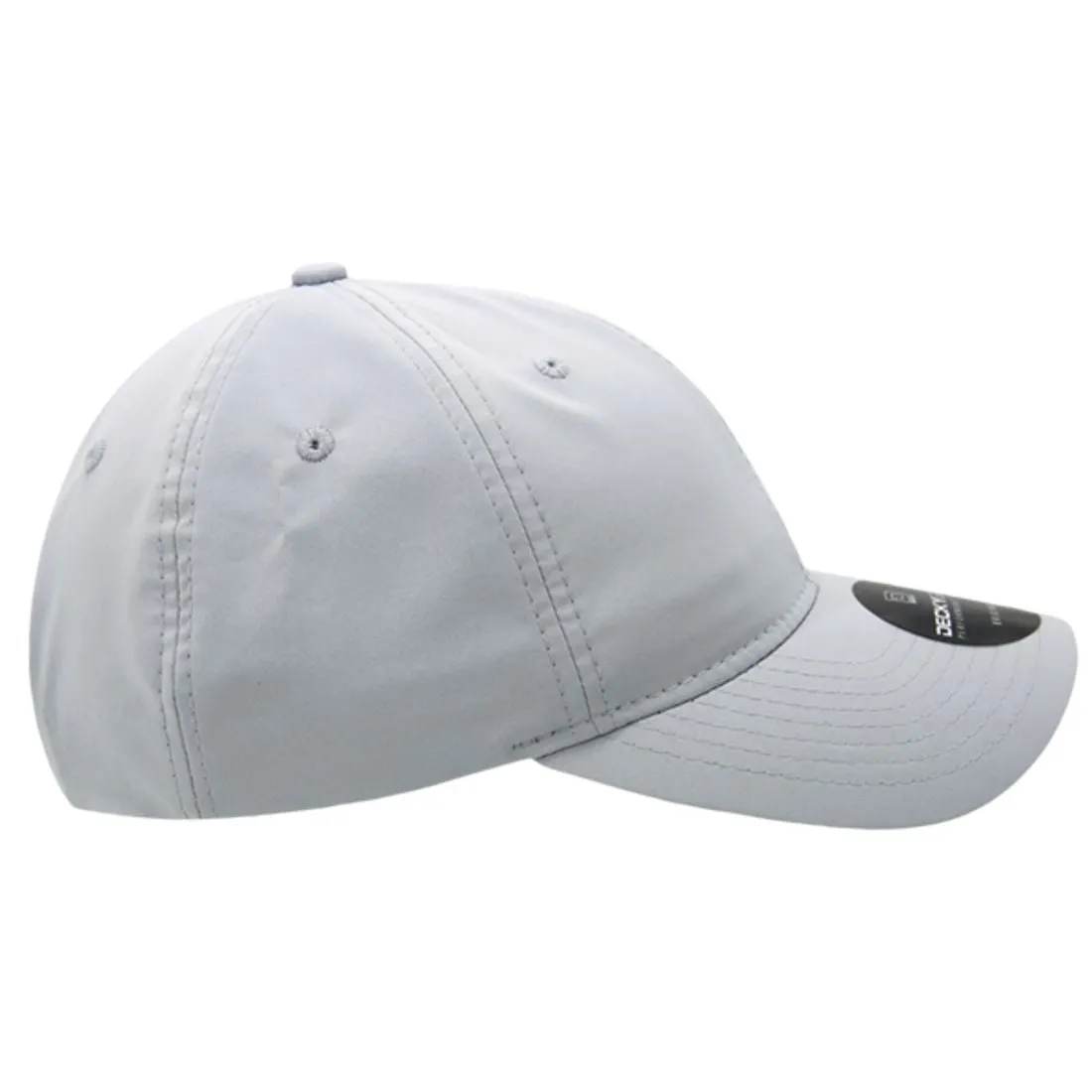 Decky 6405 Sleek H20 Low Crown Hats 6 Panel Curved Bill Relaxed Golf Caps