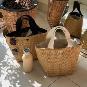 Elegant Ladies Straw Bags