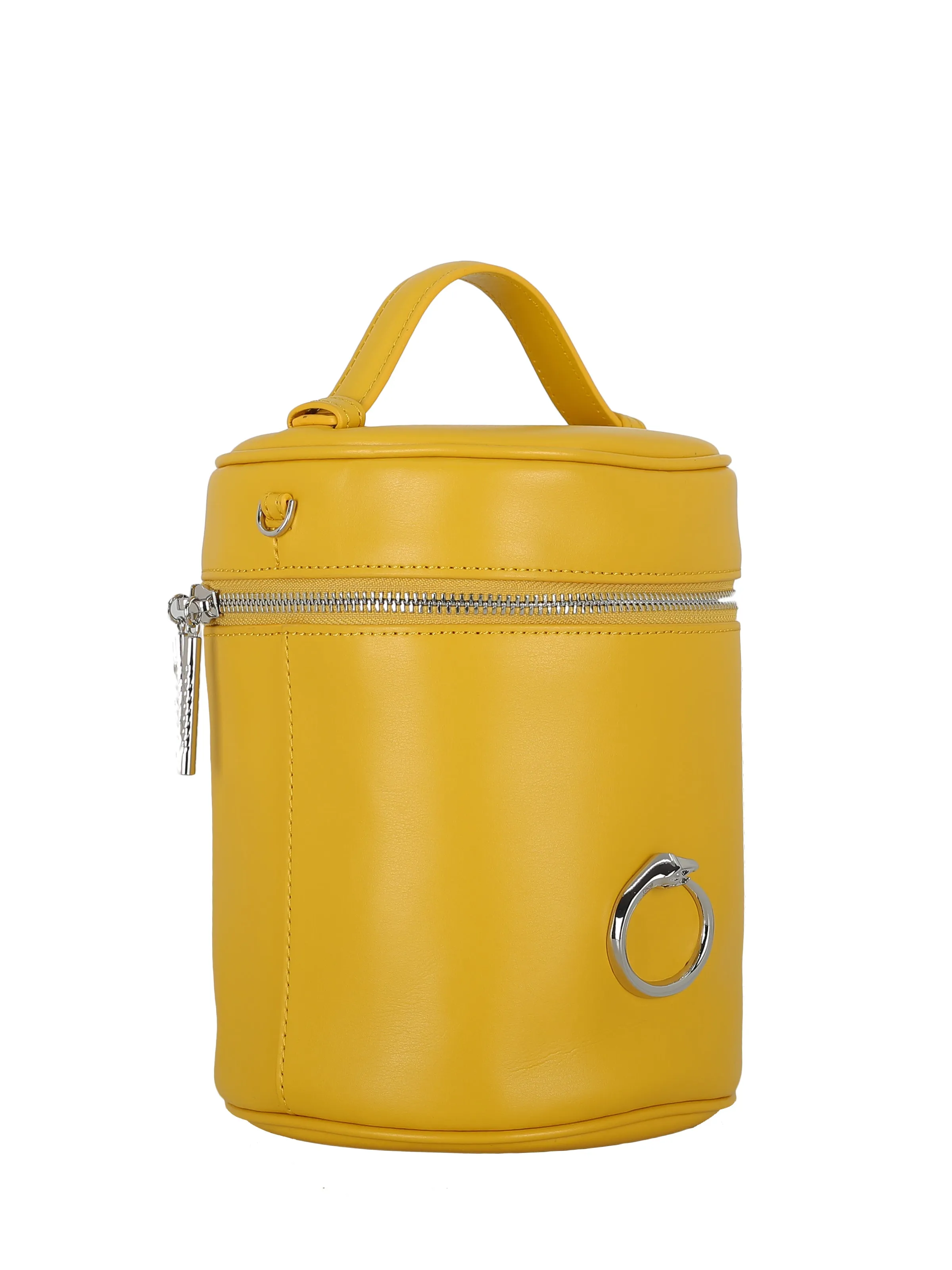 Elegant Yellow Bucket Bag  