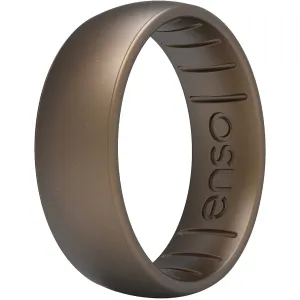 Enso Rings Classic Elements Series Silicone Ring - Meteorite