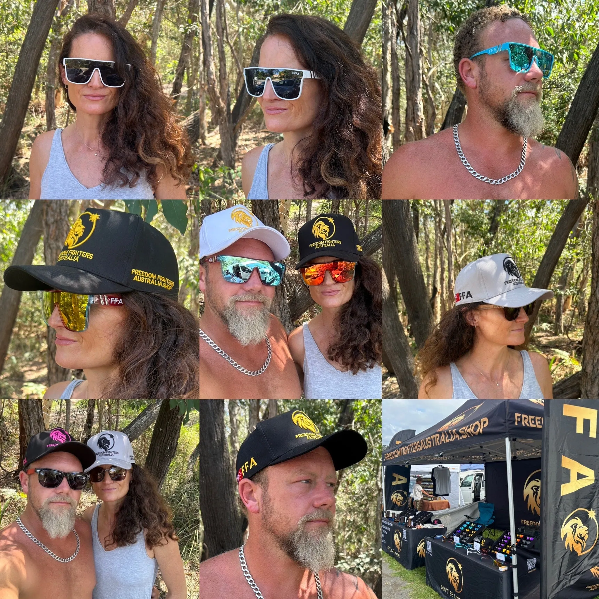 Freedom Fighters Australia Caps