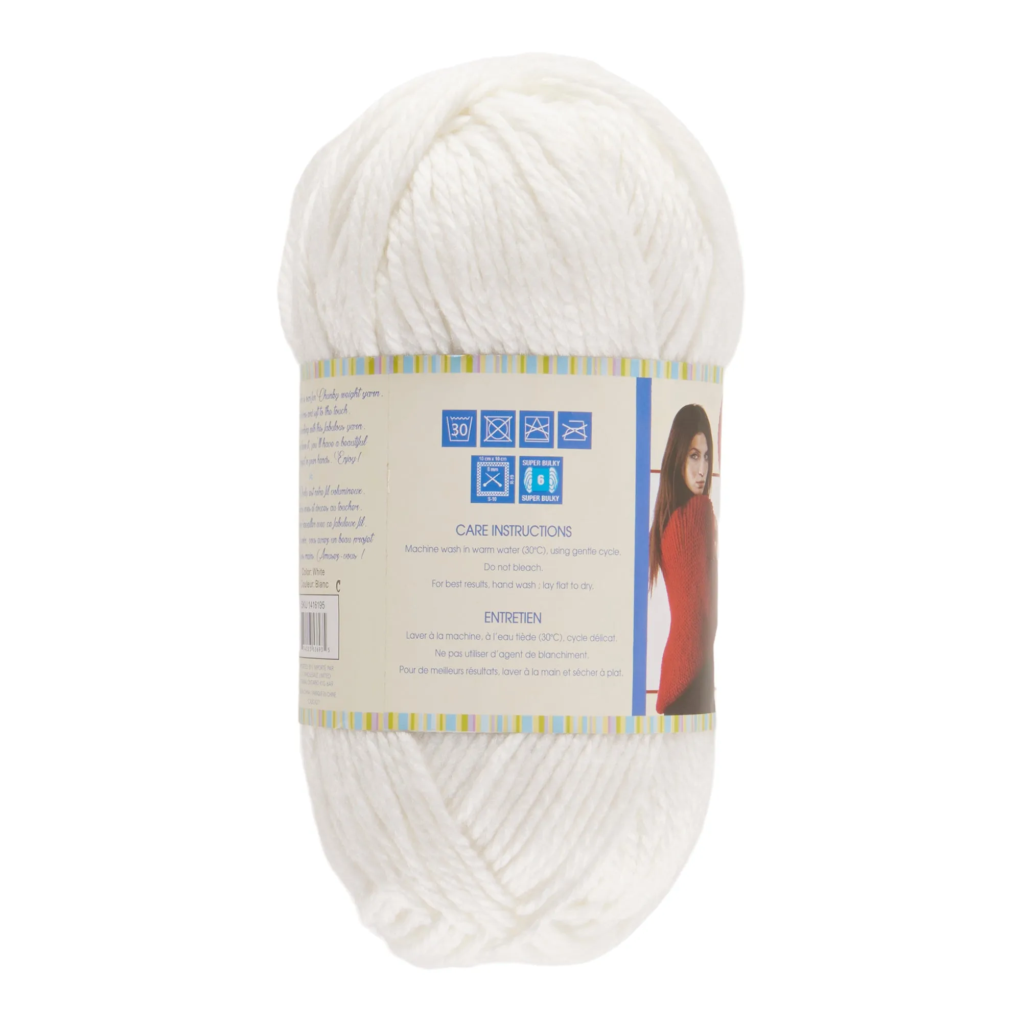 Giant Value Chunky Yarn, 300-g.