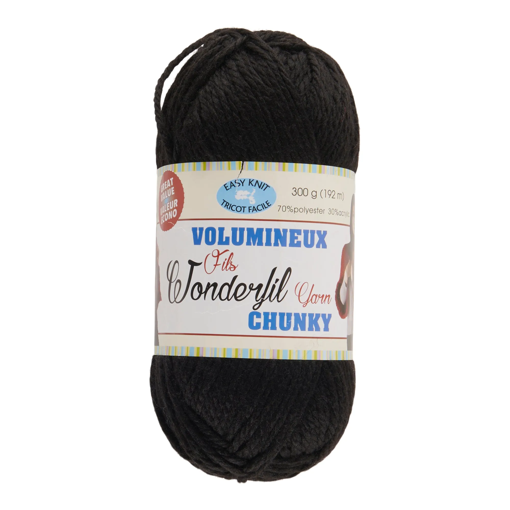 Giant Value Chunky Yarn, 300-g.