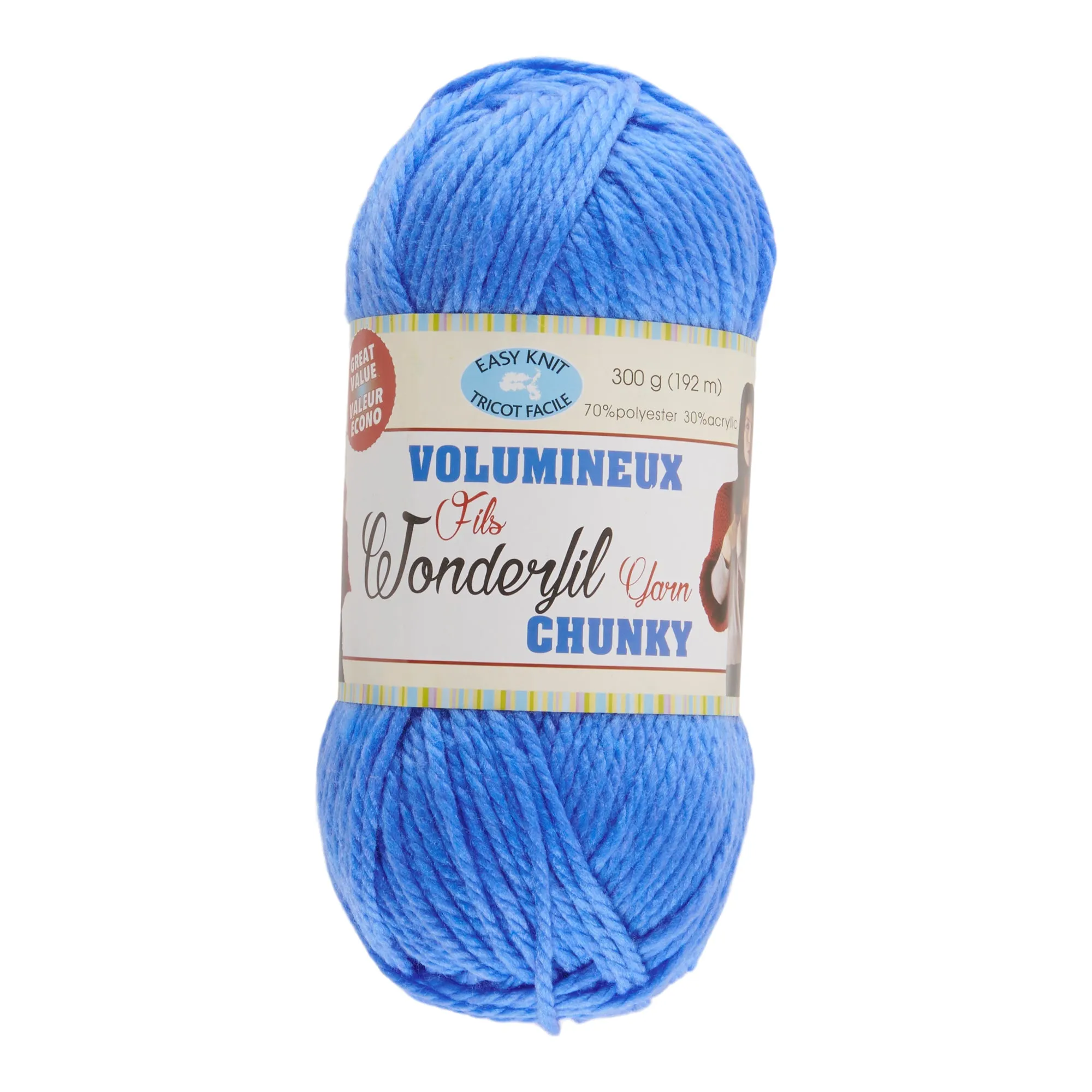 Giant Value Chunky Yarn, 300-g.