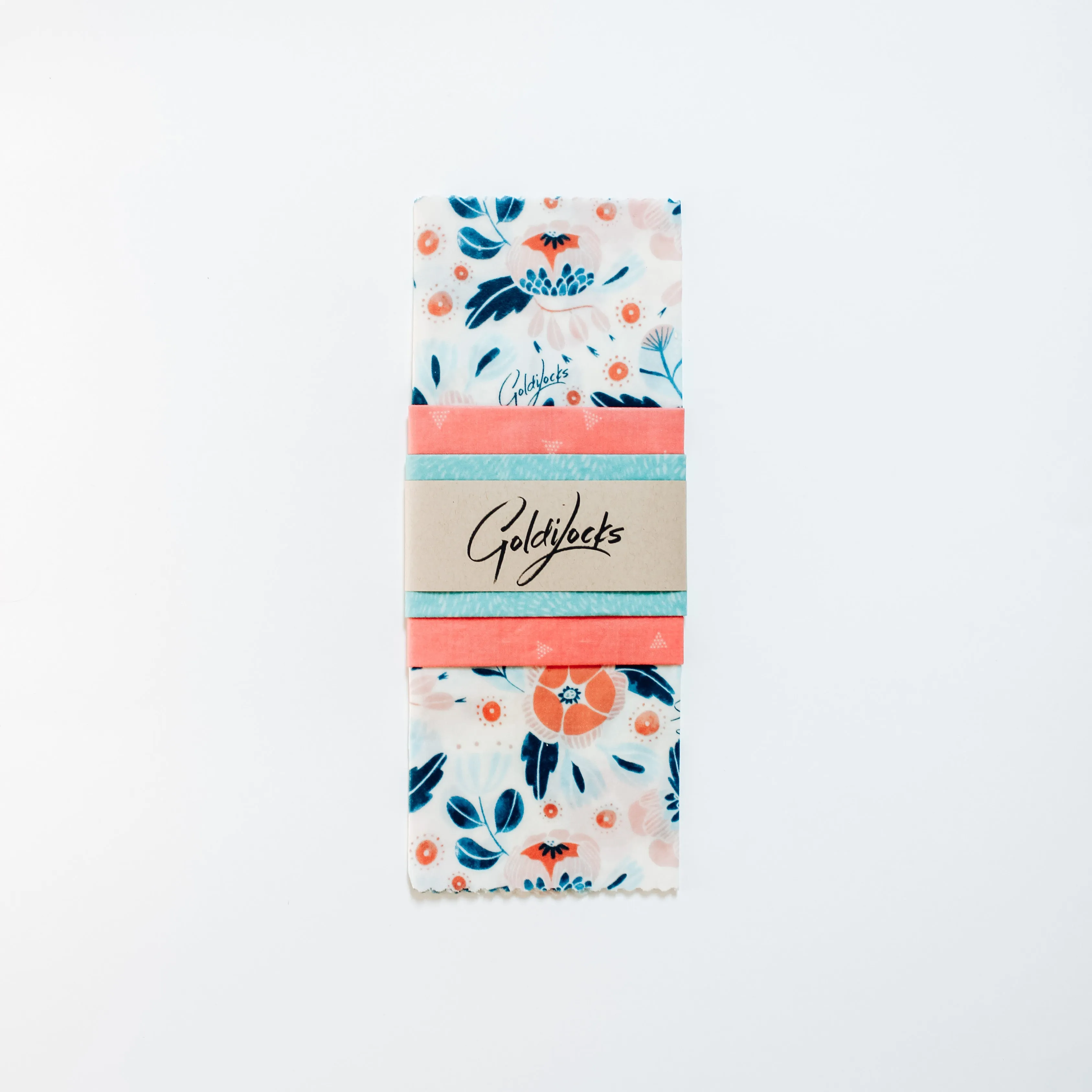 Goldilocks Goods Beeswax Food Wraps: In Bloom Set of 3