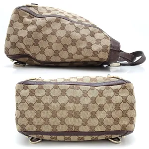 Gucci Tote Bag Abbey Gg Canvas/ Leather