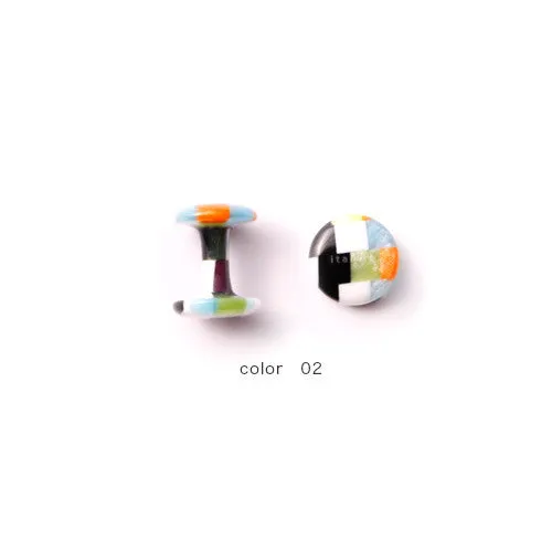 Kisso Multi Color Handmade Cufflinks