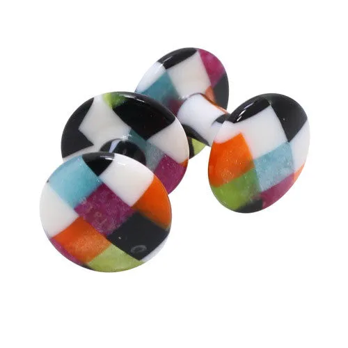 Kisso Multi Color Handmade Cufflinks
